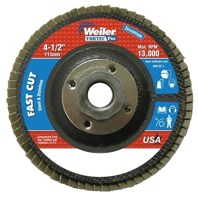 4-1/2 WOLV ANGLED 36Z 5/8-11 UNC NUT